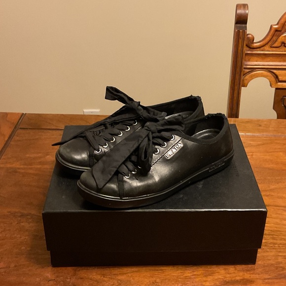 Prada Shoes - Prada Authentic Style Lambskin sneakers